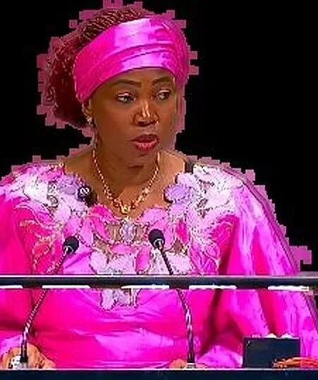 First Lady Dr Fatima Maada Bio